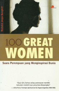 Image of 100 Great Women Suara Perempuan yang Menginspirasi Dunia