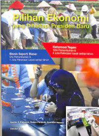 Image of Pilihan Ekonomi yang Dihadapi Presiden Baru