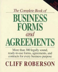 Image of The Complete Book of Business Forms and Agreements