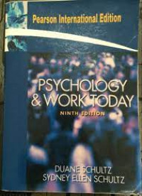 Psychology and work today