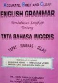 ABC English grammar: Pembahasan Lengkap Tentang Tata Bahasa Inggris