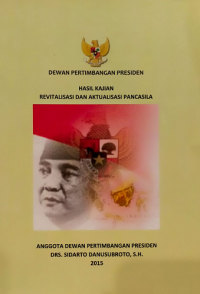 Hasil Kajian Revitalisasi dan Aktualisasi Pancasila