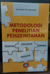 Image of Metodologi Penelitian Pemerintahan