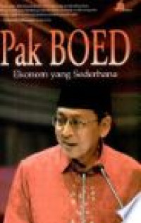 Pak Boed Ekonom yang Sederhana